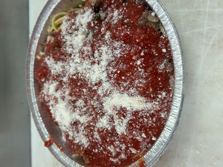 Spaghetti and Meat Sauce at Jay's Incredible Pizza in Wilmington, NC 28412 | YourMenu® Online Ordering