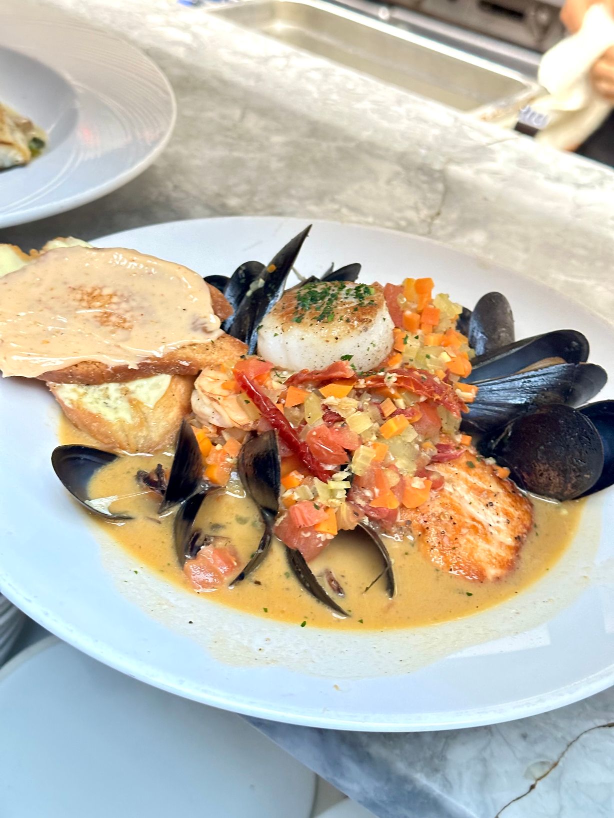 Bouillabaisse at Persimmon Restaurant in CHEVY CHASE, MD 20815 | YourMenu® Online Ordering