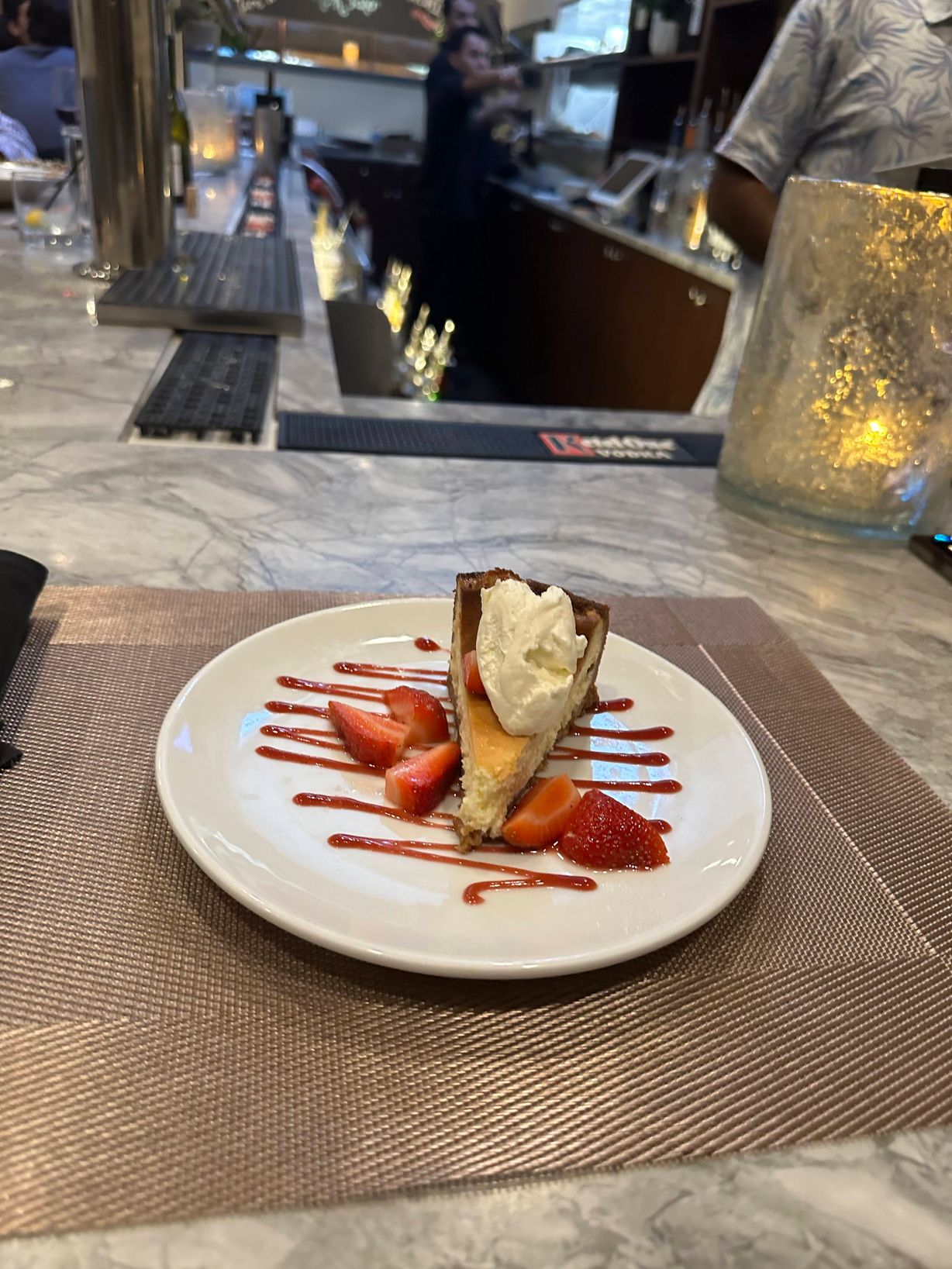Cheesecake at Persimmon Restaurant in CHEVY CHASE, MD 20815 | YourMenu® Online Ordering