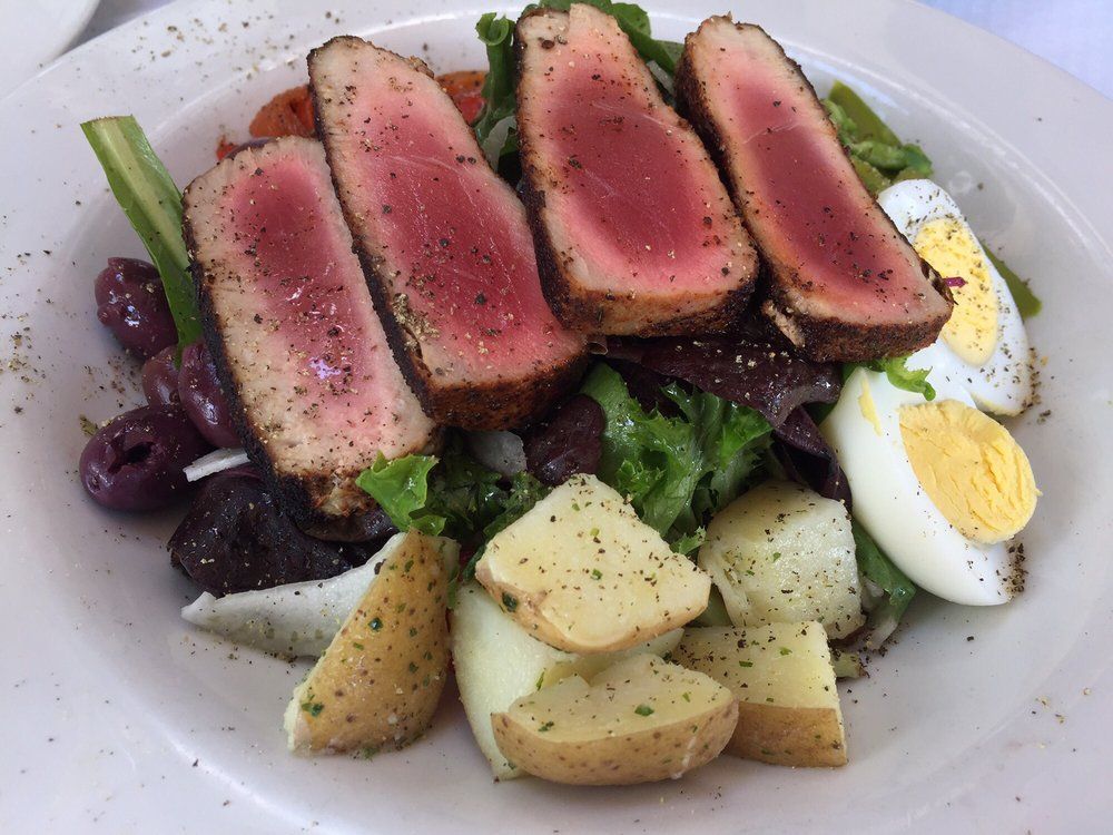 Salmon Nicoise at Persimmon Restaurant in CHEVY CHASE, MD 20815 | YourMenu® Online Ordering
