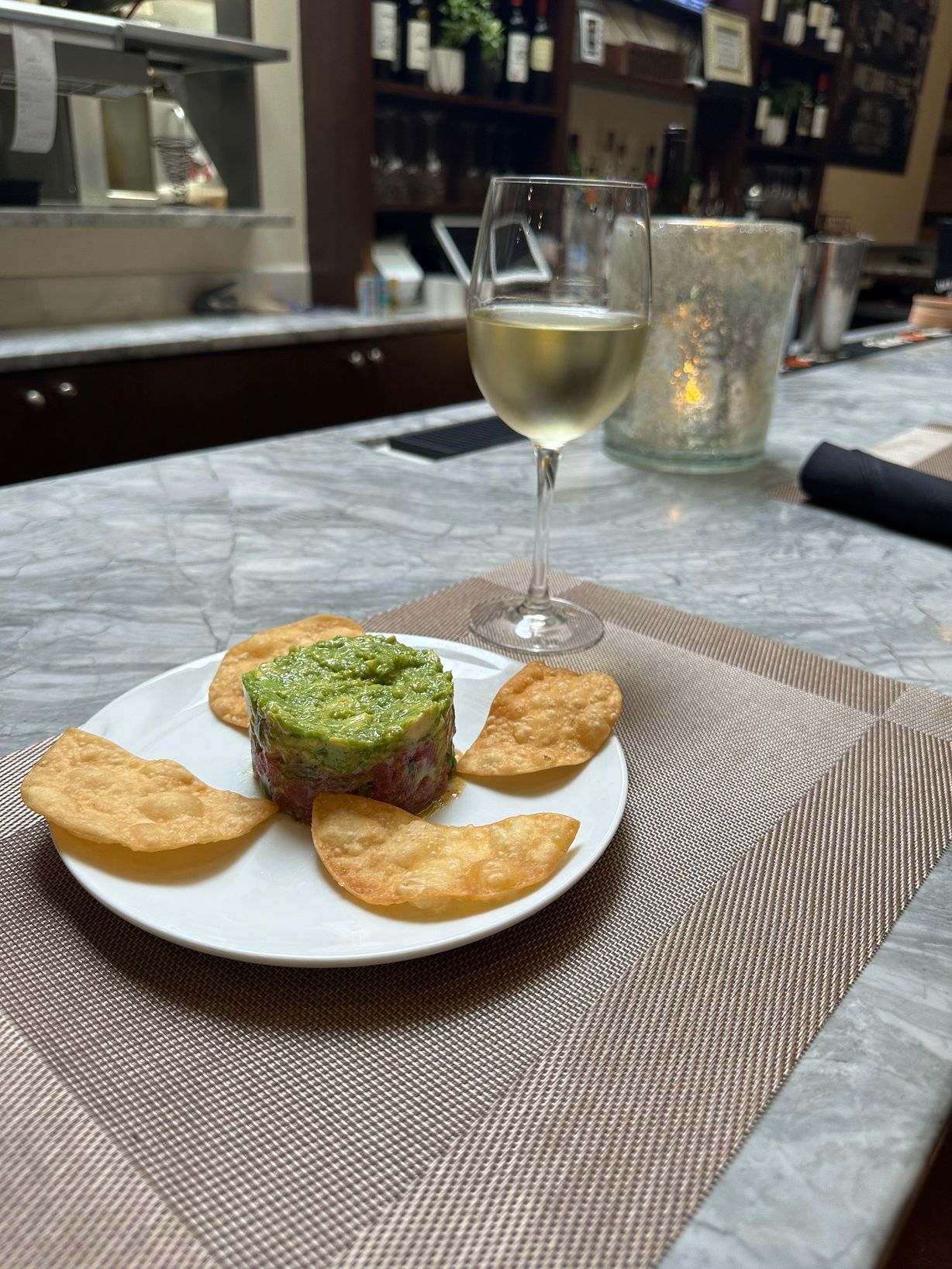 Tuna Tartar at Persimmon Restaurant in CHEVY CHASE, MD 20815 | YourMenu® Online Ordering