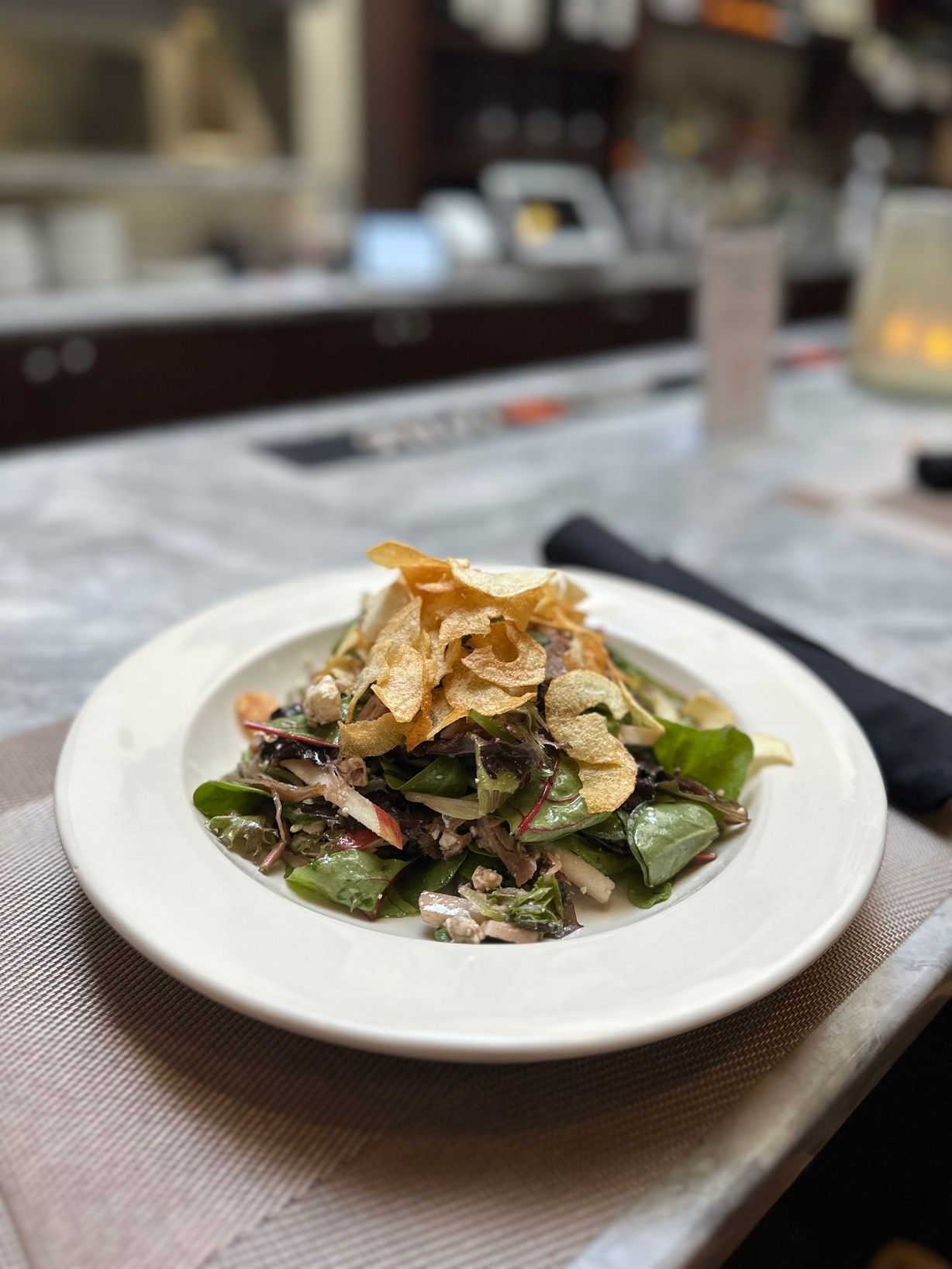 Bistro Duck Salad at Persimmon Restaurant in CHEVY CHASE, MD 20815 | YourMenu® Online Ordering