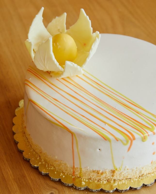 PASSIONFRUIT MOUSSE CAKE at The Sweet Life Bake Shop in FRANKLIN SQ, NY 110102531 | YourMenu® Online Ordering