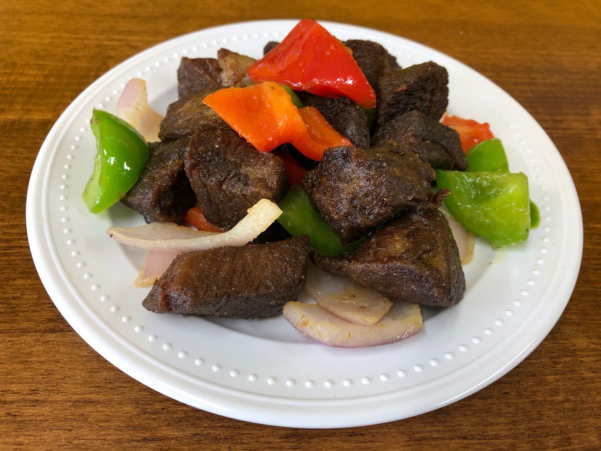 Side of fried beef at Jodeem African Cuisine in Greenbelt, MD 20770 | YourMenu® Online Ordering
