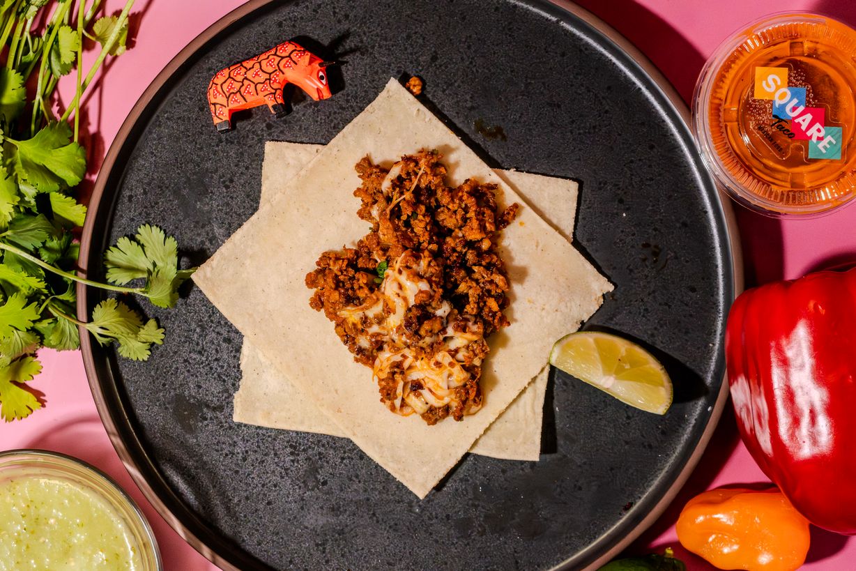 Chorizo w/ cheese at Square Taco in Gaithersburg, MD 20878 | YourMenu® Online Ordering