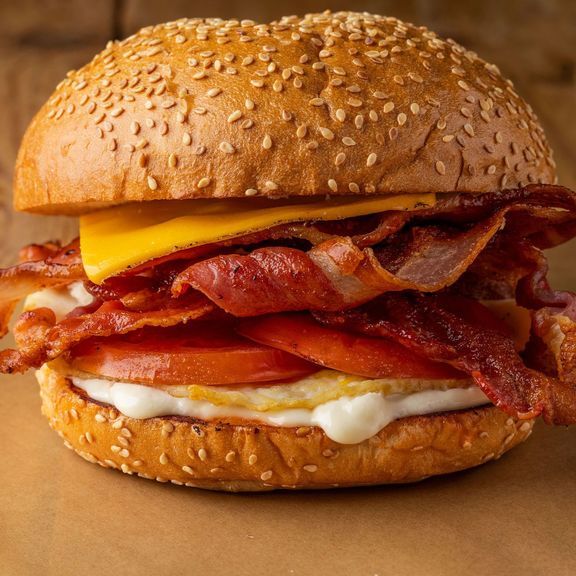 Bacon & Egg Sandwich at Nessy Burgers in Fallbrook, CA 92028 | YourMenu® Online Ordering