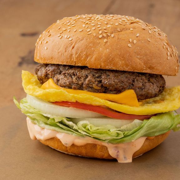 Breakfast Burger at Nessy Burgers in Fallbrook, CA 92028 | YourMenu® Online Ordering