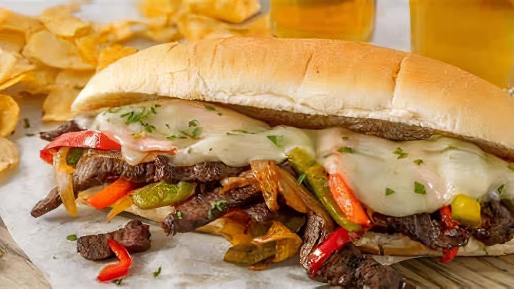 Chicken Cheese Steak at BK'S PIZZA EXPRESS in GLEN BURNIE, MD 21061 | YourMenu® Online Ordering