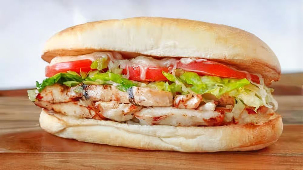 Grilled Chicken Hot Sub at BK'S PIZZA EXPRESS in GLEN BURNIE, MD 21061 | YourMenu® Online Ordering