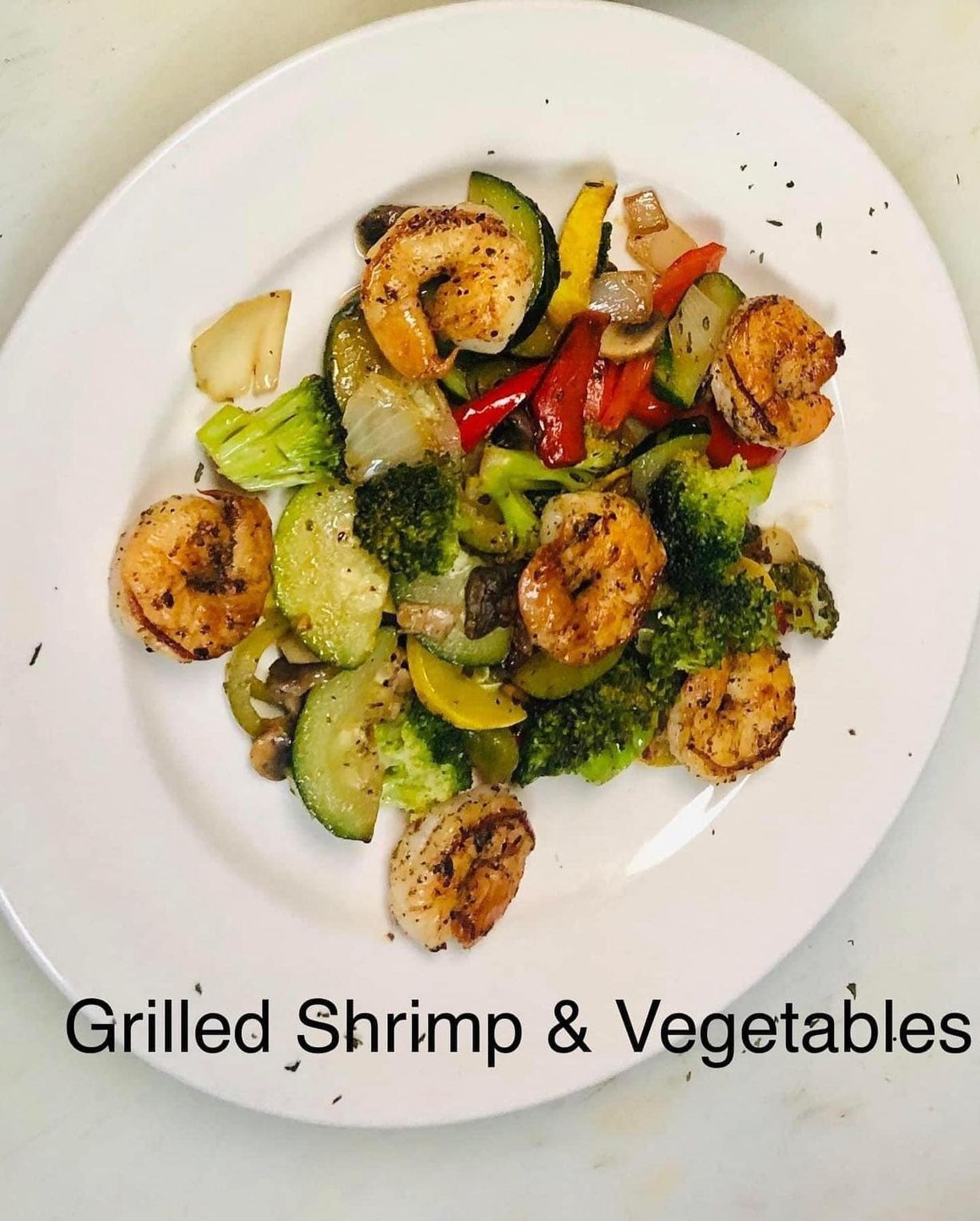 Grilled Shrimp & Vegetables at Joe's Italian Grill - Pasadena in Pasadena, TX 77505 | YourMenu® Online Ordering
