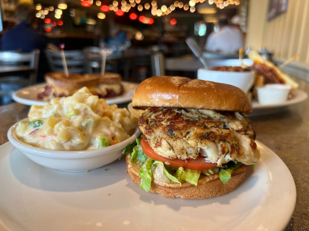 Crabby Burger    at Dempsey's Grille in Middletown, MD 21769 | YourMenu® Online Ordering