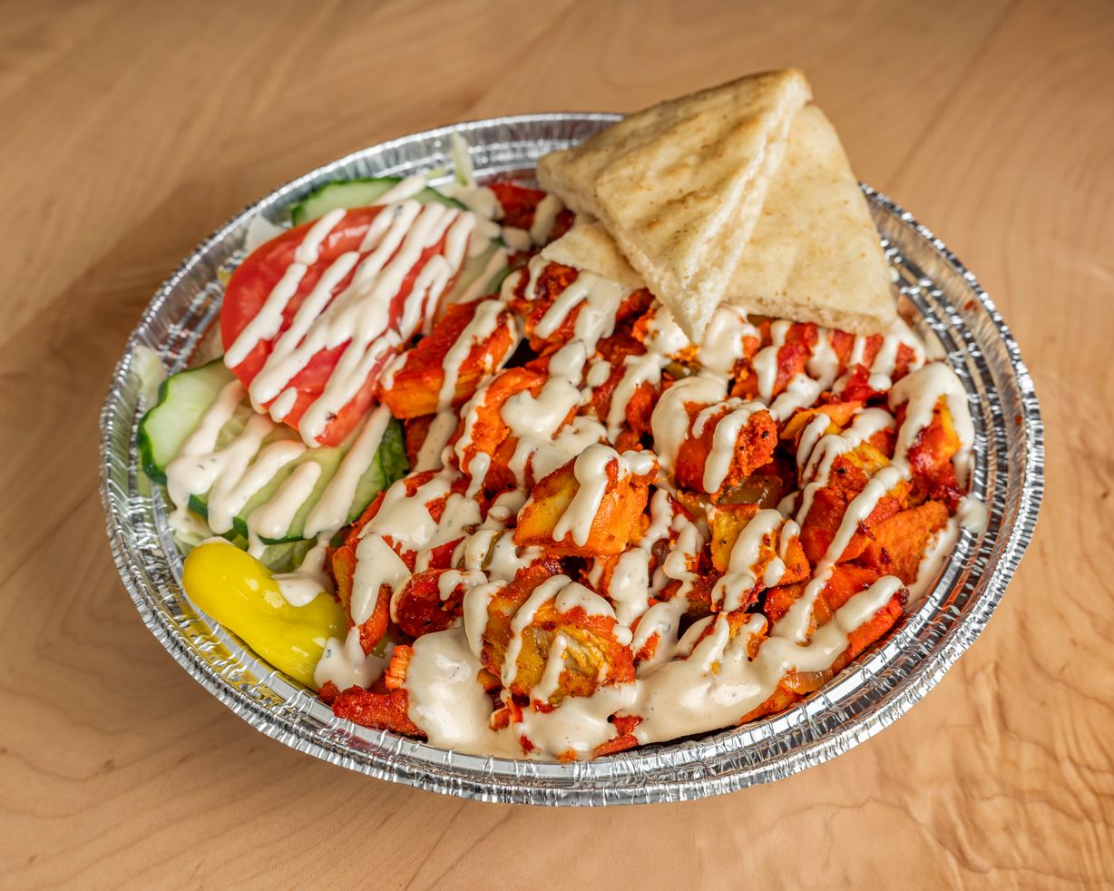 (R) Chicken Platter at The Halal Zone in Elizabeth, NJ 07208 | YourMenu® Online Ordering