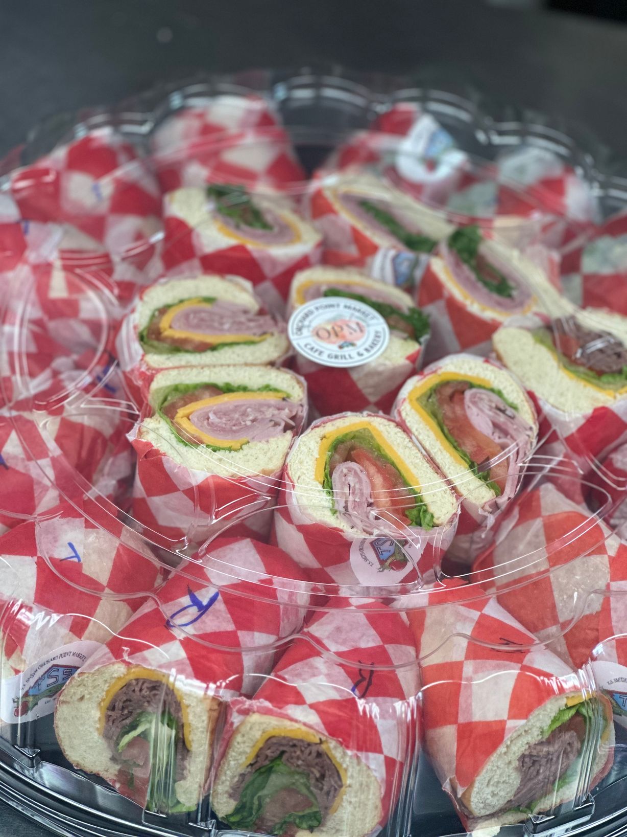 Catering - Small Sub Tray - Assorted(12- 3in subs) at T.S.Smith Orchard Point Market in Bridgeville, DE 19933-4744 | YourMenu® Online Ordering