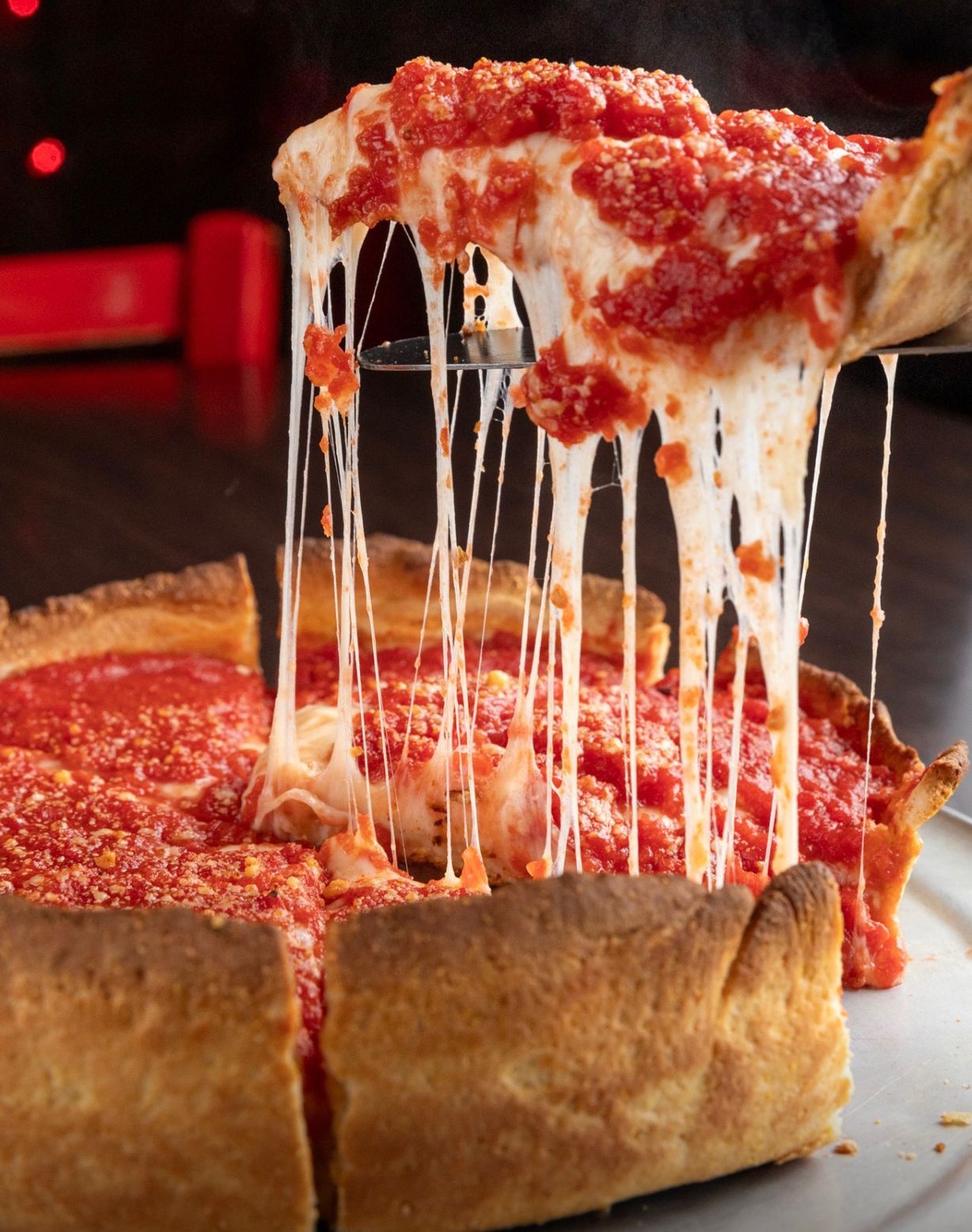 9" Chicago deep dish at HANDLEBAR CAFE in BUTLER, PA 160027724 | YourMenu® Online Ordering