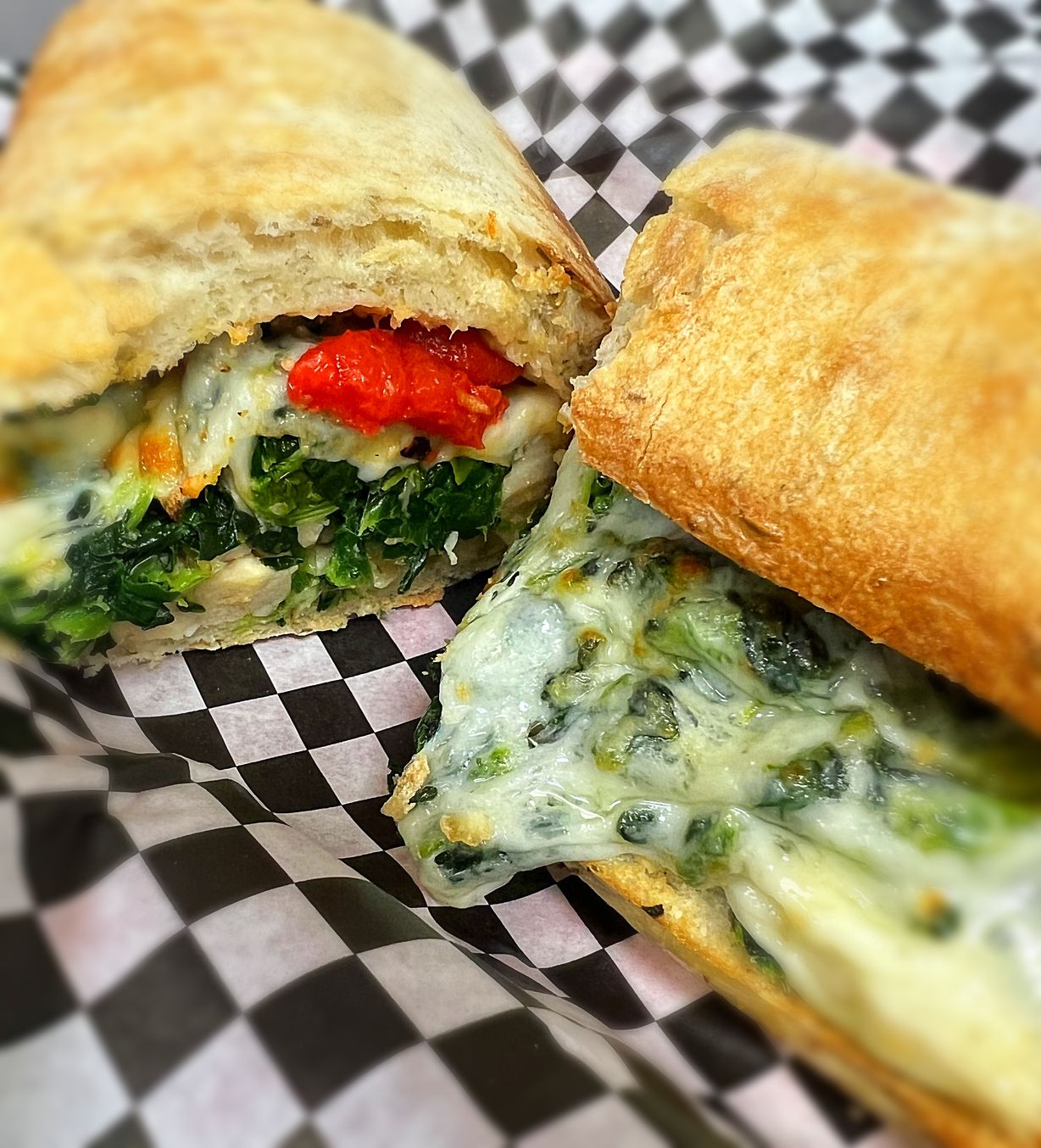italian chicken Ciabatta Sandwich at HANDLEBAR CAFE in BUTLER, PA 160027724 | YourMenu® Online Ordering
