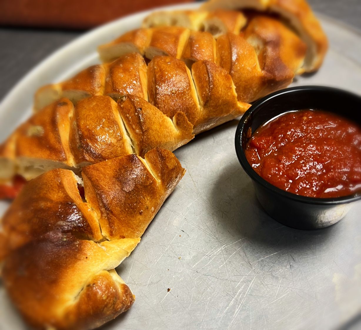 One Huge Pepperoni Roll at HANDLEBAR CAFE in BUTLER, PA 160027724 | YourMenu® Online Ordering