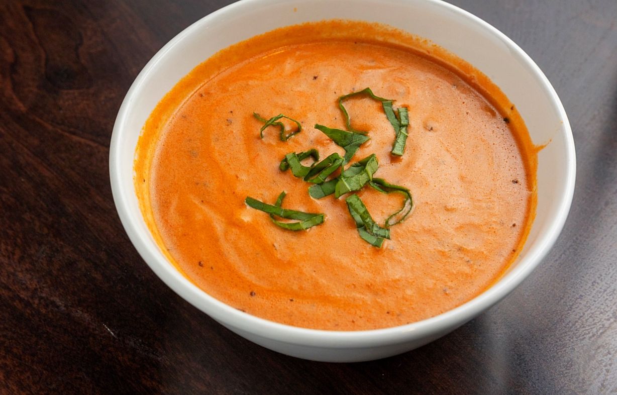 Tomato Basil Soup at HANDLEBAR CAFE in BUTLER, PA 160027724 | YourMenu® Online Ordering