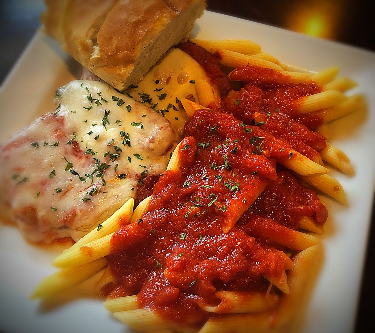 Chicken Parmesan at HANDLEBAR CAFE in BUTLER, PA 160027724 | YourMenu® Online Ordering
