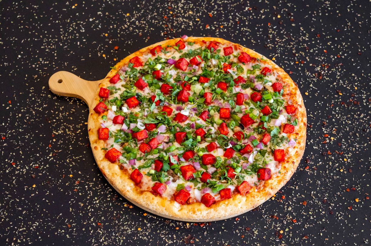 Tandoori Paneer Pizza at SPICE CRUST PIZZERIA in BETHLEHEM, PA 18017 | YourMenu® Online Ordering