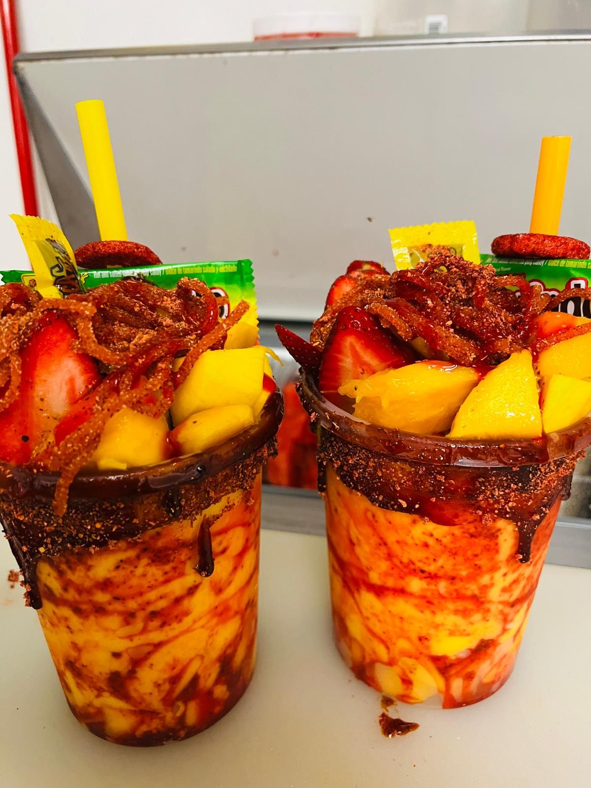Deluxe Mangonada at Yoyi's Fruity-Land in San Marcos, TX 78666 | YourMenu® Online Ordering