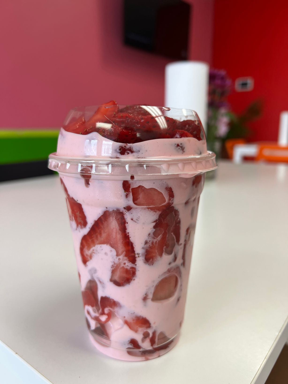 Strawberries & Cream / Fresas Con Crema at Yoyi's Fruity-Land in San Marcos, TX 78666 | YourMenu® Online Ordering