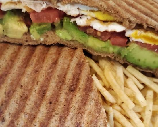 Fried Eggs Tomato And Avocado at The Groves Coffee House in Davie, FL 33314-4537 | YourMenu® Online Ordering