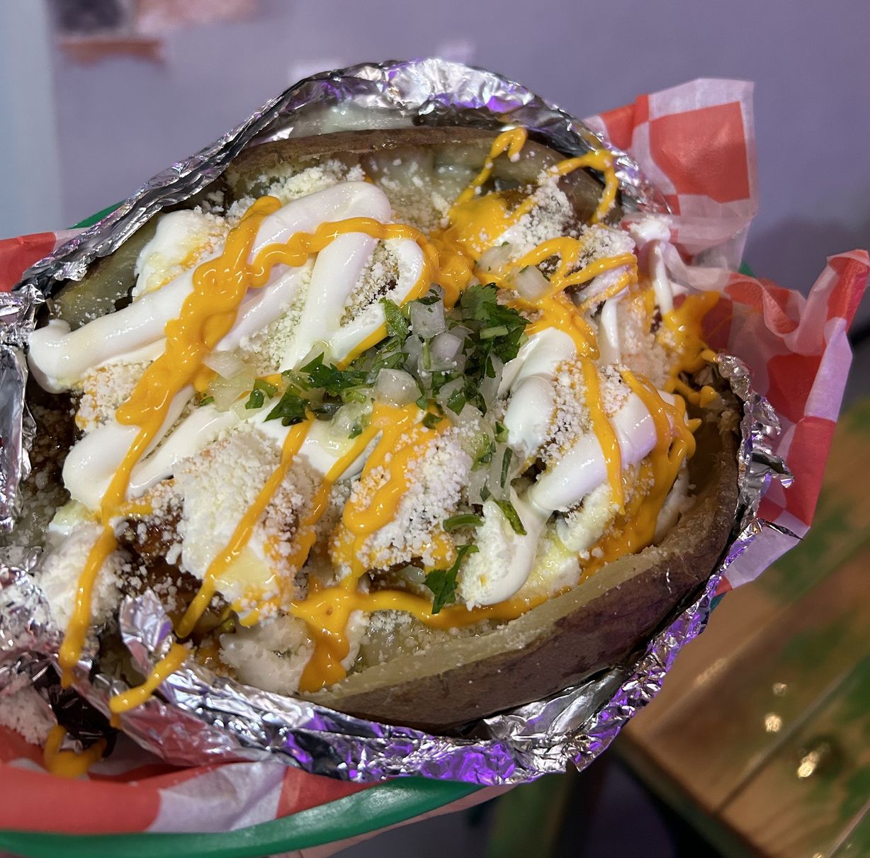 Papa Chingona De Camaron at ¡No Manches! Que Rico in Miami, FL 33144 | YourMenu® Online Ordering