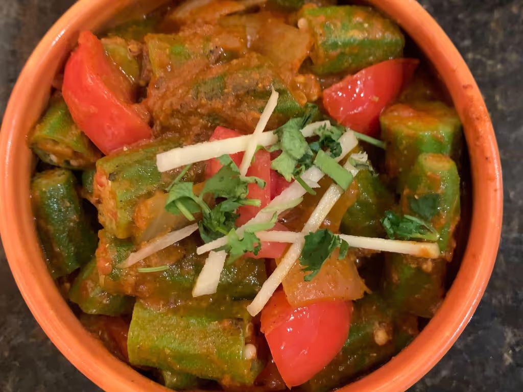 Bhindi Masala at Heritage India in Washington, DC 20016-3806 | YourMenu® Online Ordering