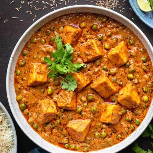 Matar Paneer (Peas & Cottage Cheese) at Heritage India in Washington, DC 20016-3806 | YourMenu® Online Ordering