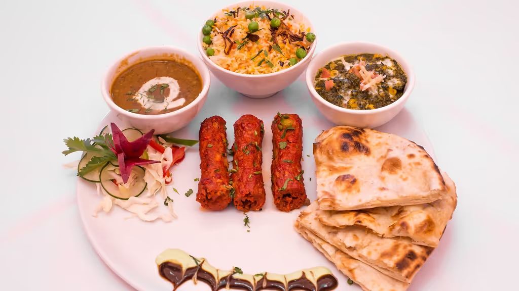 Seekh Kabab Combo at Heritage India in Washington, DC 20016-3806 | YourMenu® Online Ordering
