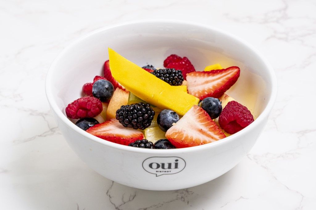 Fresh Fruit Salad at OUI BISTROT in Miami, FL 33137 | YourMenu® Online Ordering