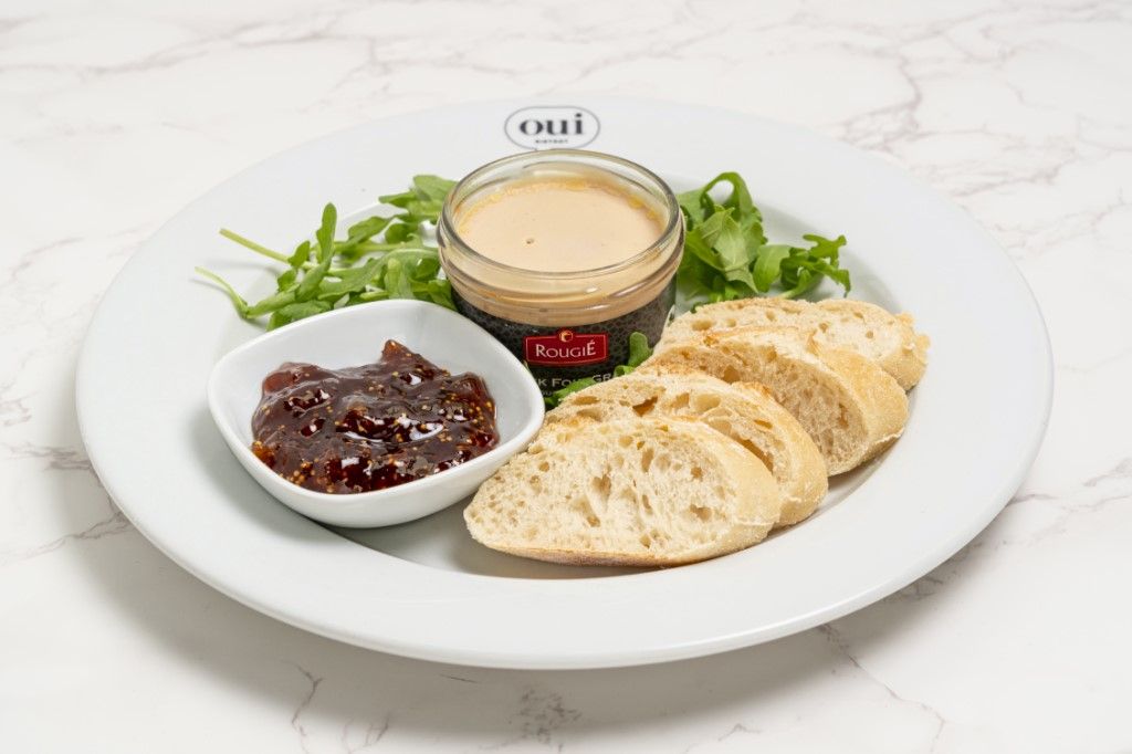 Foie Gras 2.8 oz / 80g at OUI BISTROT in Miami, FL 33137 | YourMenu® Online Ordering