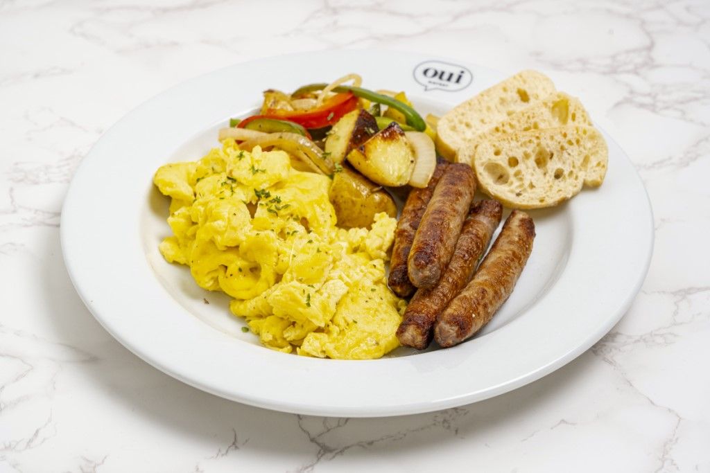 OUI Bistrot Breakfast Plate at OUI BISTROT in Miami, FL 33137 | YourMenu® Online Ordering