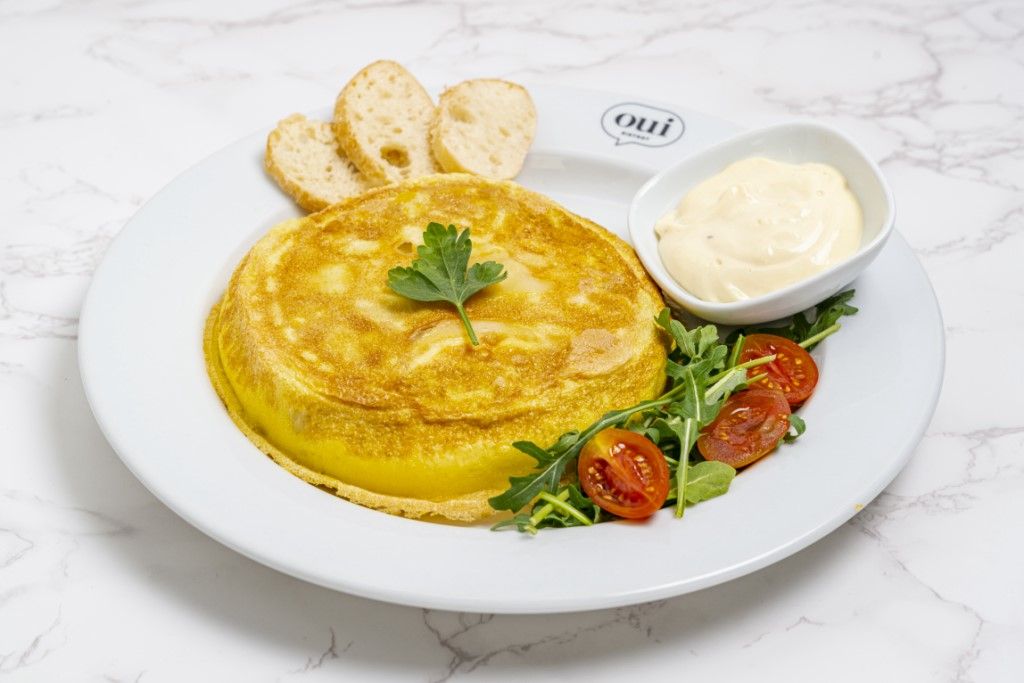Spanish Omelette at OUI BISTROT in Miami, FL 33137 | YourMenu® Online Ordering