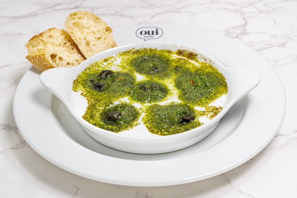 Escargots by 6  at OUI BISTROT in Miami, FL 33137 | YourMenu® Online Ordering