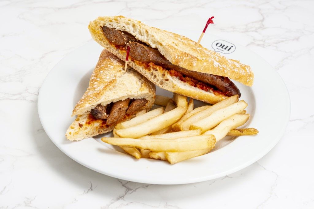 Merguez with Fries at OUI BISTROT in Miami, FL 33137 | YourMenu® Online Ordering