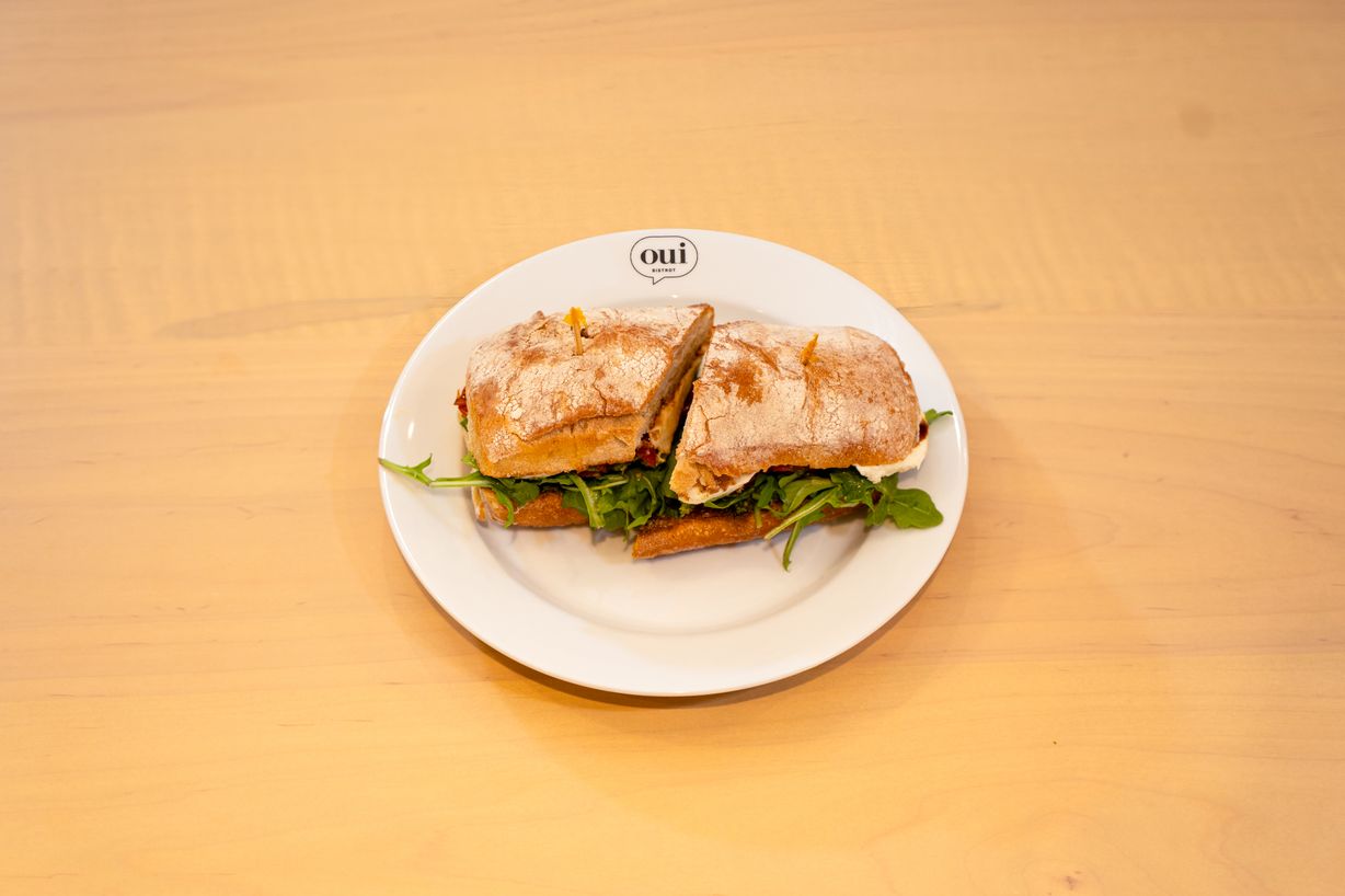 Caprese Sandwich* at OUI Bistrot in Miami, FL 33137 | YourMenu® Online Ordering