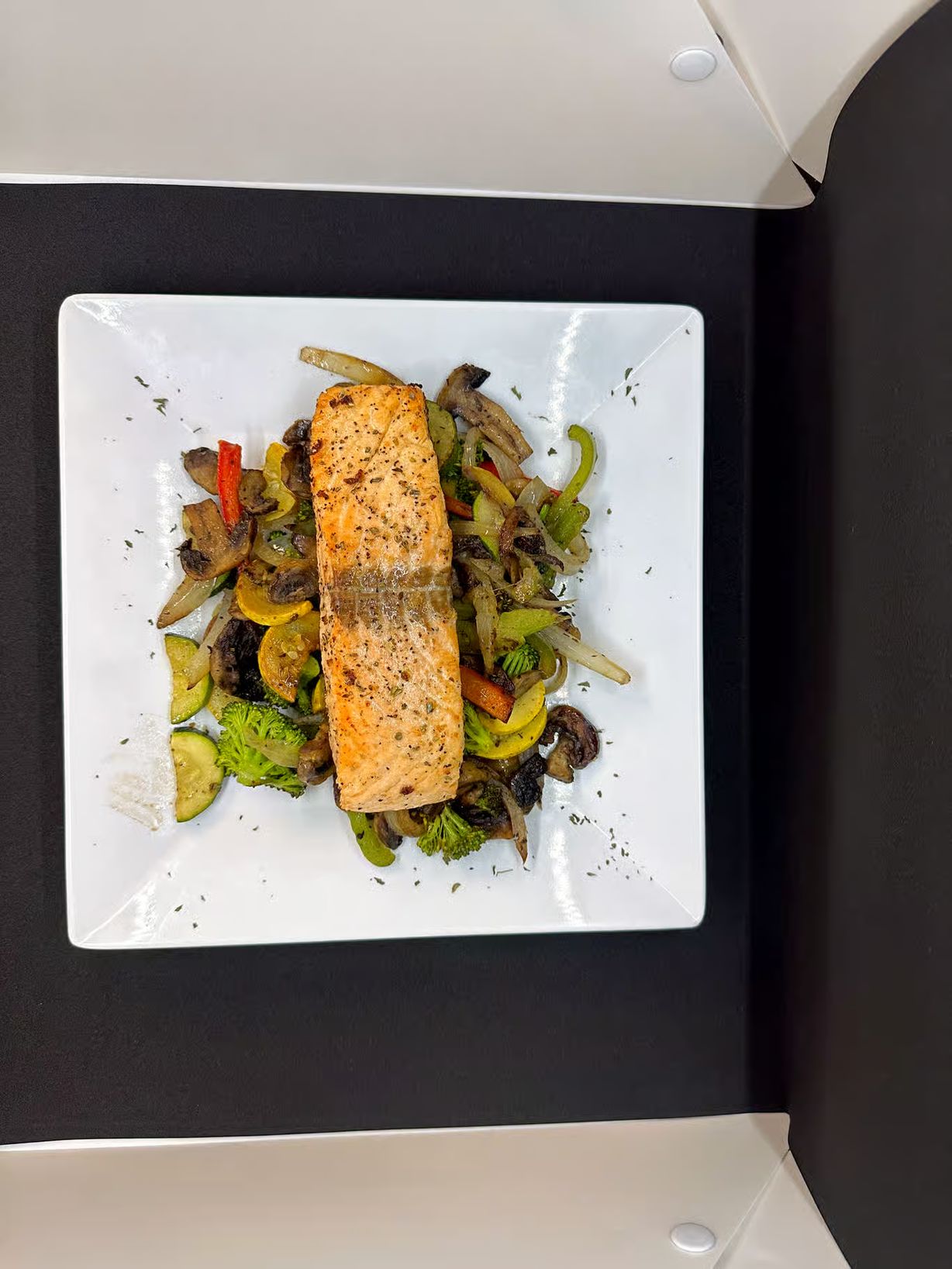 GRILLED SALMON at Tuscany Italian Kitchen - Brenham in Brenham, TX 77833 | YourMenu® Online Ordering