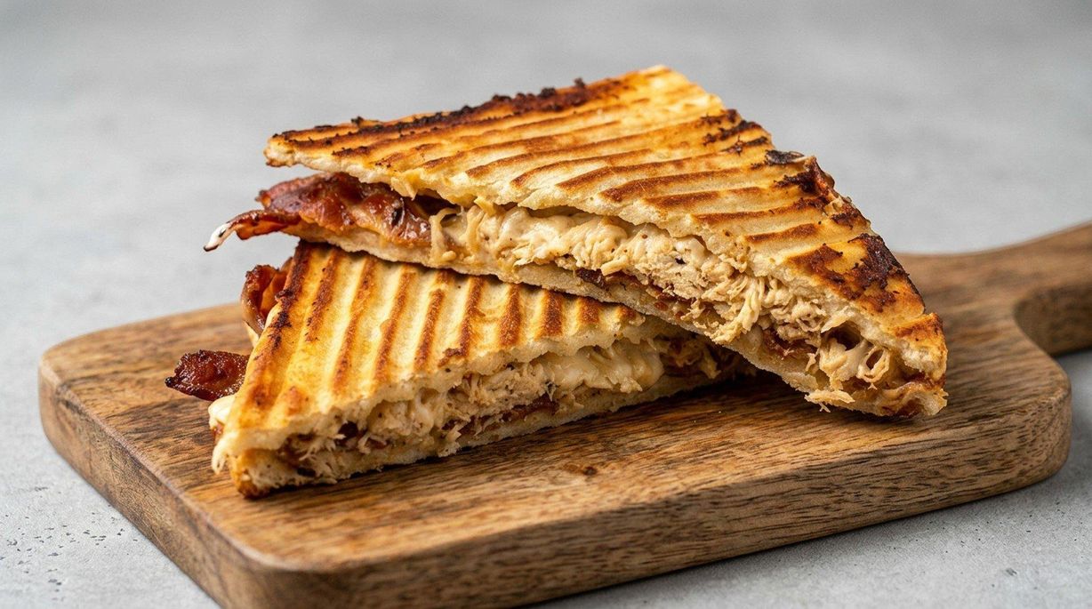 Chicken Bacon Ranch Panini at Old School Cofé in Vinton, OH 45686 | YourMenu® Online Ordering
