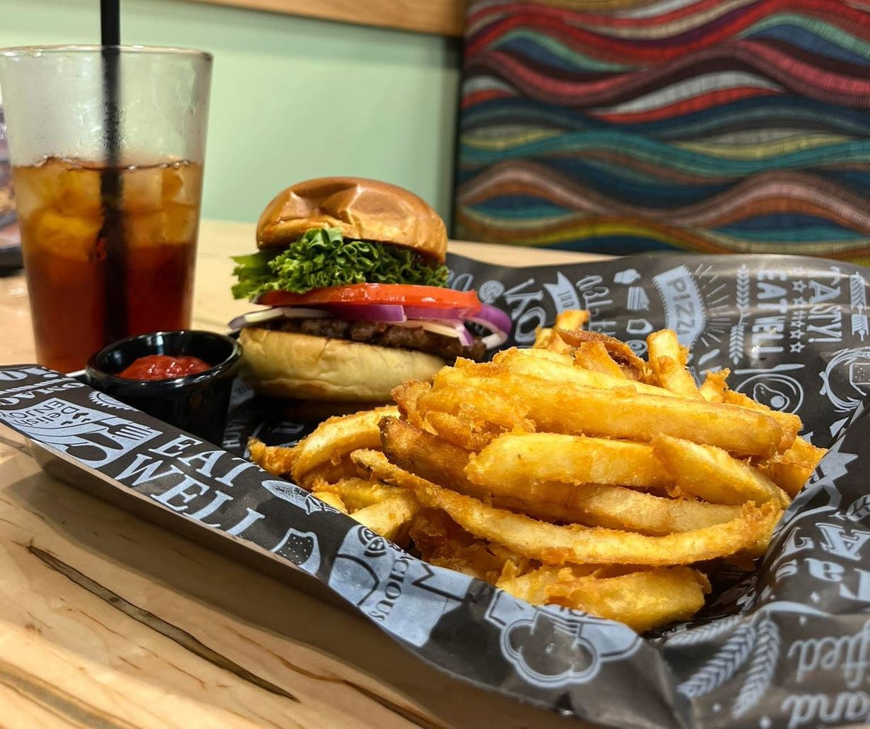 The Blessing Burger at Old School Cofé in Vinton, OH 45686 | YourMenu® Online Ordering