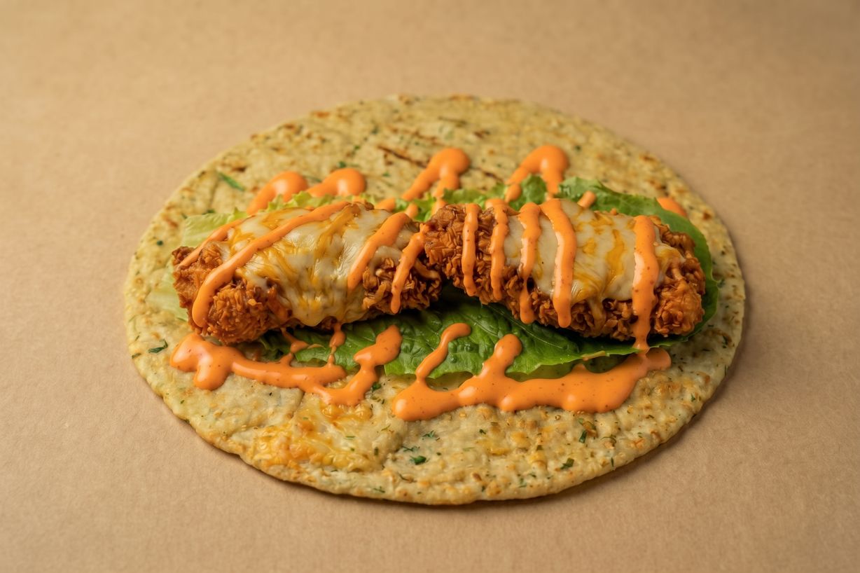 Kickin' Chicken Wrap at Old School Cofé in Vinton, OH 45686 | YourMenu® Online Ordering