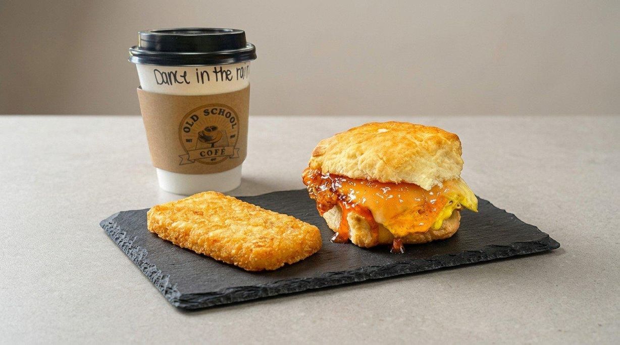 Bacon, Egg and Cheese Delight at Old School Cofé in Vinton, OH 45686 | YourMenu® Online Ordering