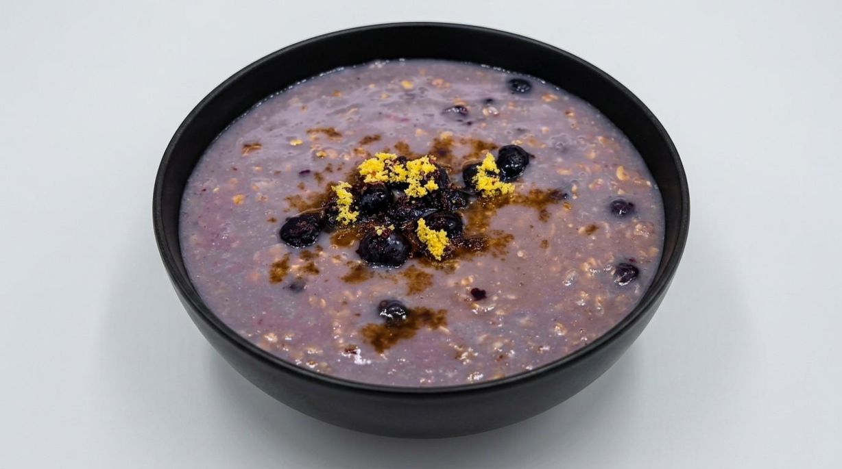 Blueberry Brown Sugar Oatmeal at Old School Cofé in Vinton, OH 45686 | YourMenu® Online Ordering