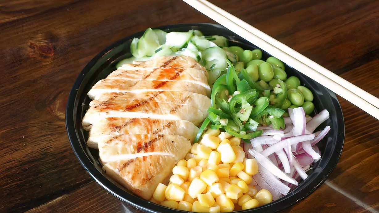 Regular Chicken Bowl at Poke n Salad French Valley (Winchester) in Winchester, CA 92596 | YourMenu® Online Ordering