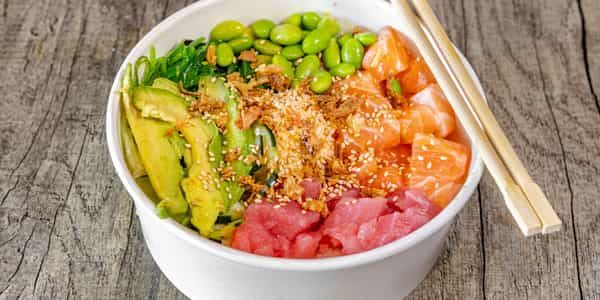 Small Fish Build Your Own Poke Bowl at Pokeport (Menifee) in MENIFEE, CA 92584 | YourMenu® Online Ordering