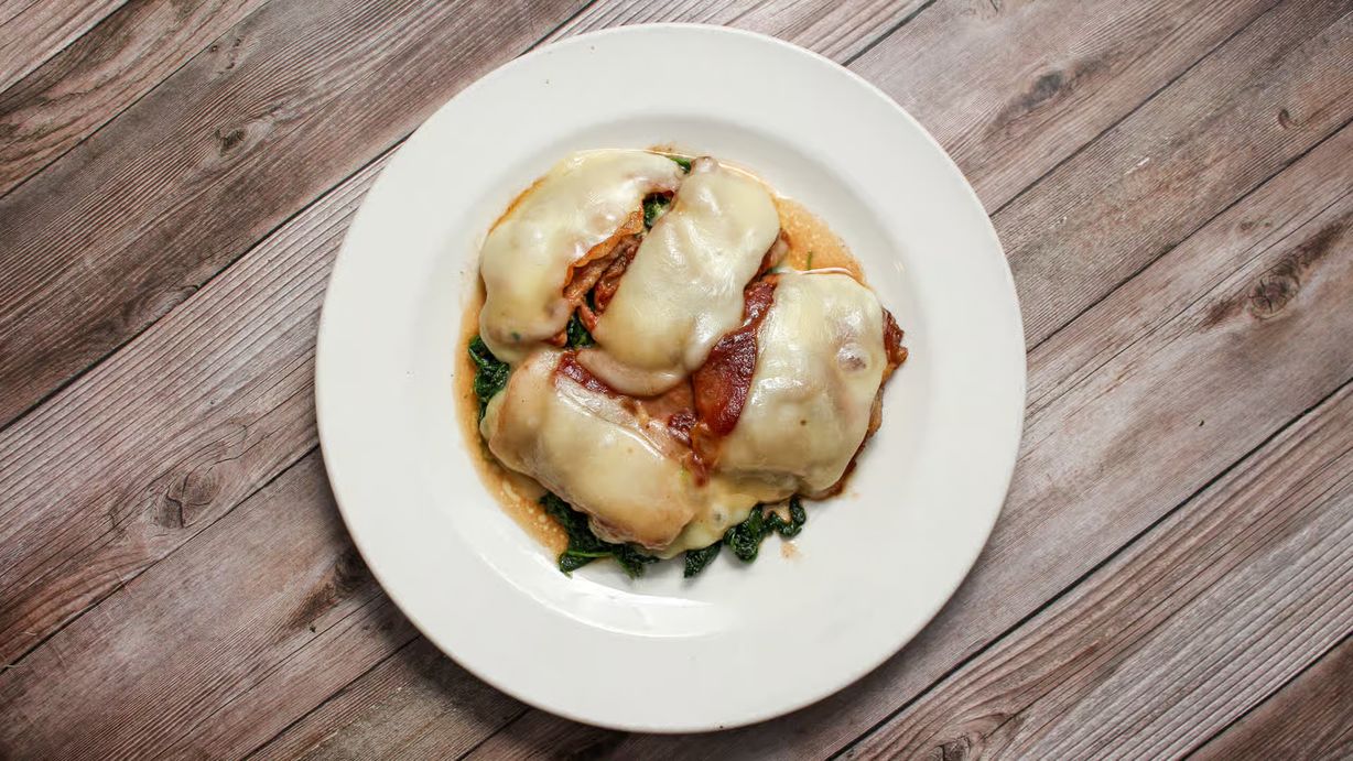 Veal Saltimbocca at Aldini's Restaurant in Monroe, CT 06468 | YourMenu® Online Ordering