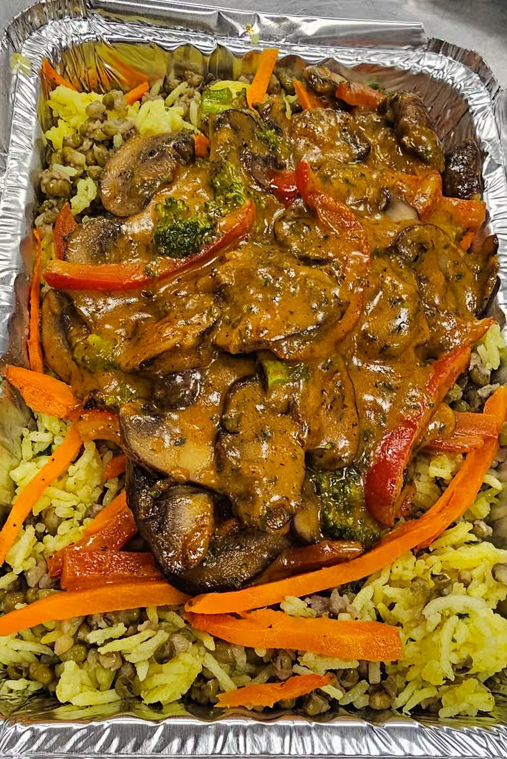 Cajun Mushroom Rice Bowl at The 19th Hole at Black Rock in Hagerstown, MD 21742 | YourMenu® Online Ordering