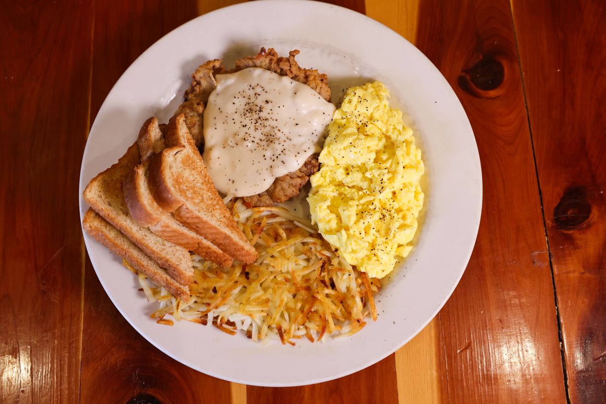 B7. Cowboys Chicken Fried Steak at Bradford Cafe in Montalba, TX 75853 | YourMenu® Online Ordering