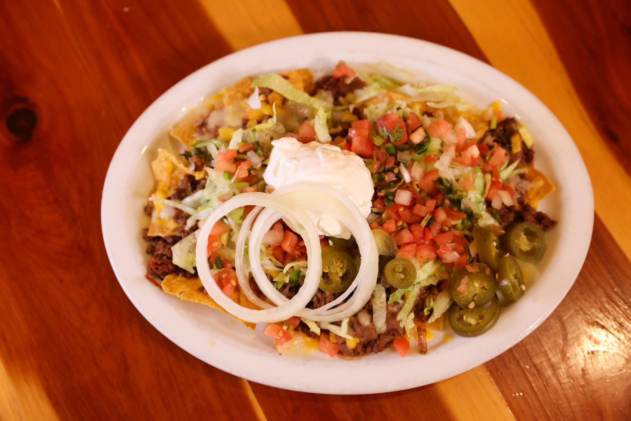 L8. Fajita Nachos at Bradford Cafe in Montalba, TX 75853 | YourMenu® Online Ordering