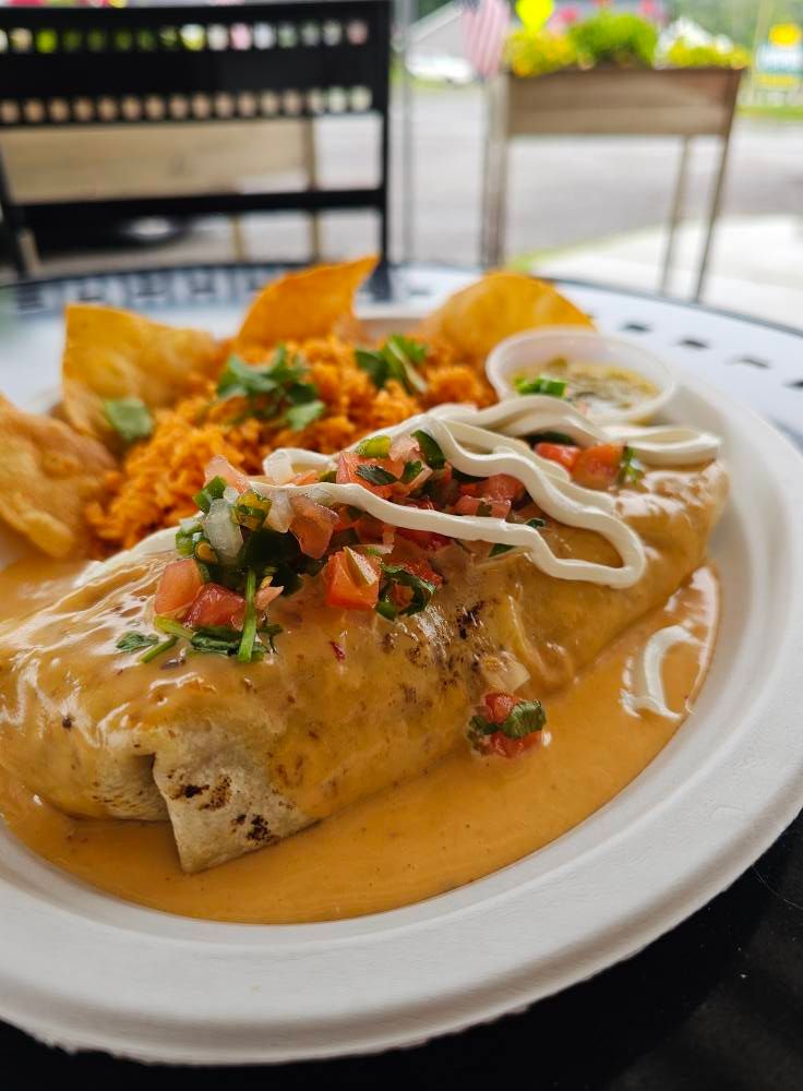 TILTED BURRITO at The Tilted Taco in Angola, NY 14006 | YourMenu® Online Ordering